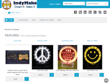 Tablet Screenshot of indymake.com